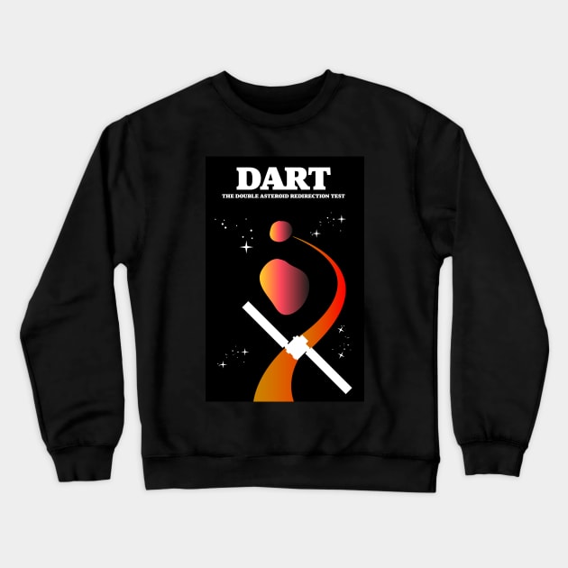 DART space mission Crewneck Sweatshirt by nickemporium1